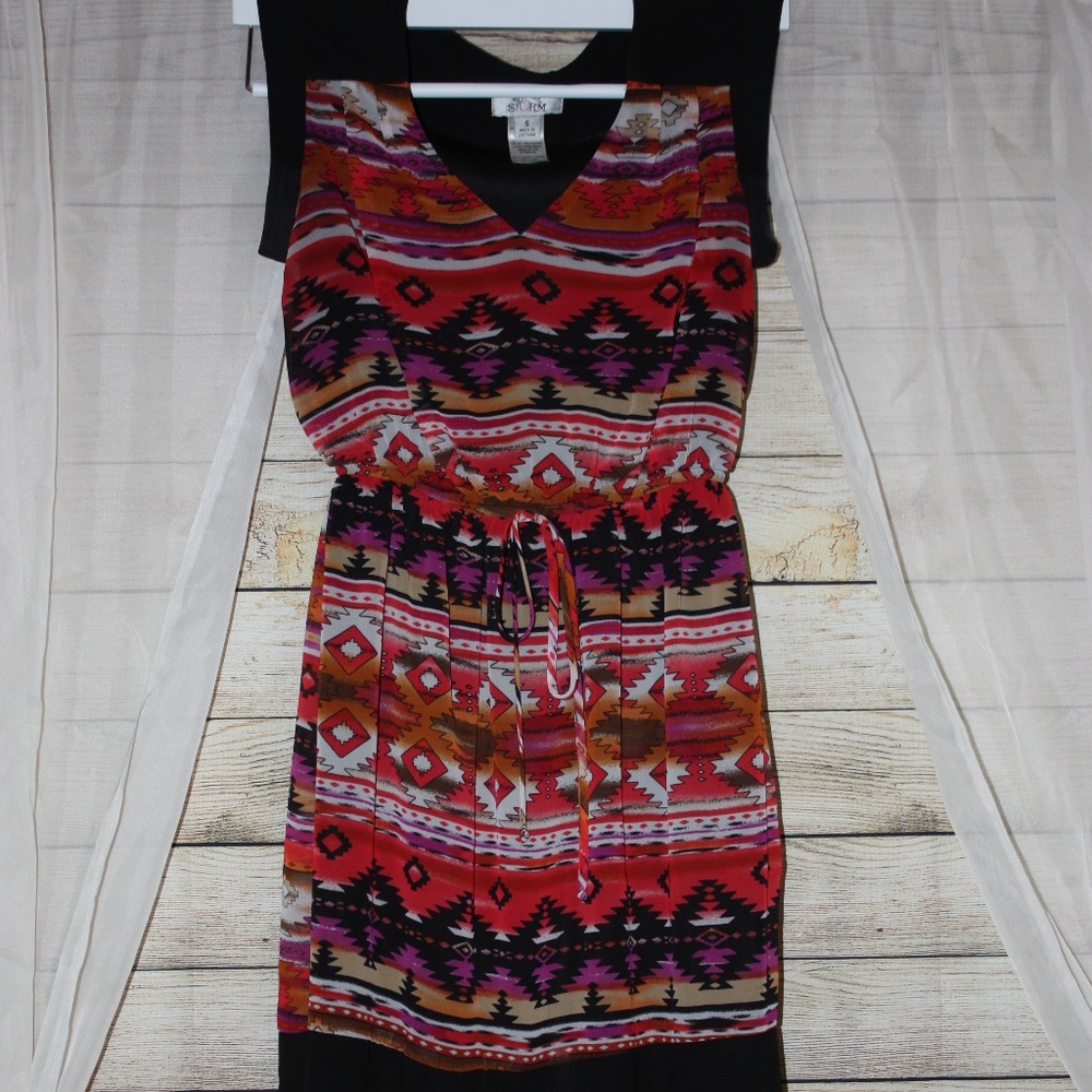 {Sweet Storm} Printed Dress
